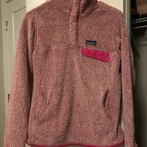 Women's Patigonia Pink Sherpa Pullover